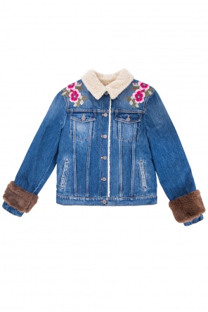 Padded denim jacket, zdjęcie 1 Padded denim jacket od Gucci Kids